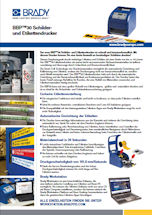 Datenblatt Schilderdrucker BBP30