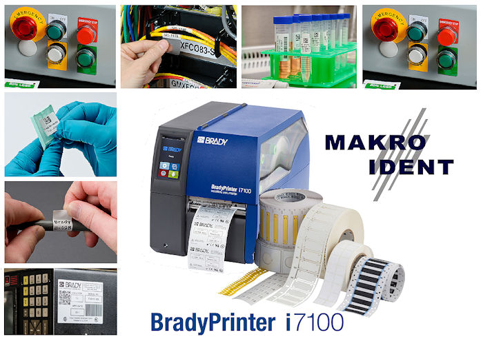 BradyPrinter-i7100-A Etikettendrucker BradyPrinter i7100 für große Druckmengen