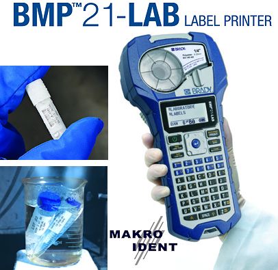 bmp21-labordrucker Tragbarer Labor–Etikettendrucker Brady BMP21-LAB