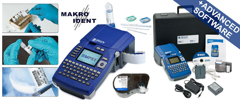 Labor-Etikettendrucker Brady BMP51 – Mobil oder für den PC-Einsatz bmp51-kombidrucker-set Labor-Etikettendrucker Brady BMP51 – Mobil oder für den PC-Einsatz