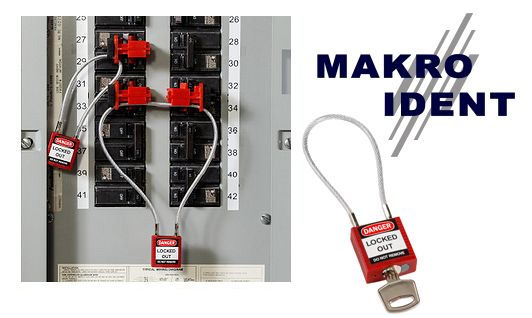 compactschloss-mit-kabel Sicherheitsschlösser mit Kabelbügel für Elektrik und andere Bereiche