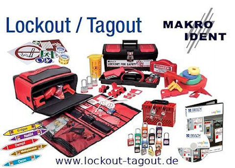 lockout-tagout Brady Lockout-Tagout Systeme für effektiven Arbeitsschutz