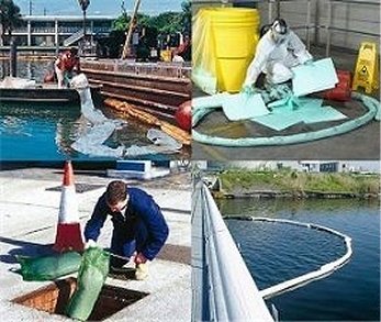 Ölbindemittel für Wasseroberflächen beseitigen ausgelaufendes Öl schnell und sicher 