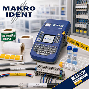 Brady M510 Etiketten f&uuml;r Industrie und Labor