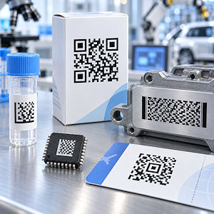 2D-Barcodes wie Data Matrix und QR-Code