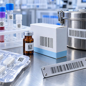 Barcode-Anwendung in Labor und Pharmaindustrie