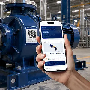 Brady TwinLead f&uuml;r digitale Produktp&auml;sse mit QR-Code