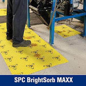 BrightSorb Matten f&uuml;r S&auml;uren Laugen und &Ouml;l