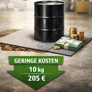 Geringe Kosten bei SPC Sorptionsmitteln