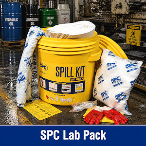 Lab Pack Notfall-Set im kleinen Fass