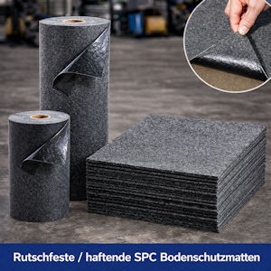 Rutschfeste Bodenschutzmatten