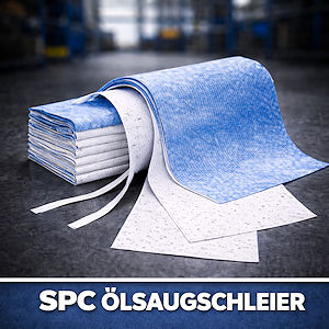 SPC &Ouml;lsaugschleier f&uuml;r &Ouml;lverschmutzungen auf Wasser