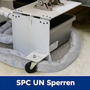 Chemikaliensperren zum Auslegen f&uuml;r Arbeitspl&auml;tze