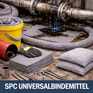 Universalbindemittel im Einsatz bei Leckagen und Versch&uuml;ttungen