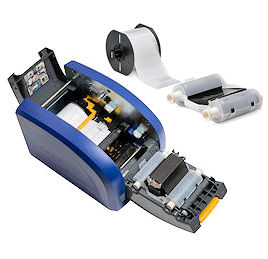 Brady i5300 Materialien einlegen
