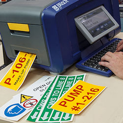 Brady S3700 Schilder