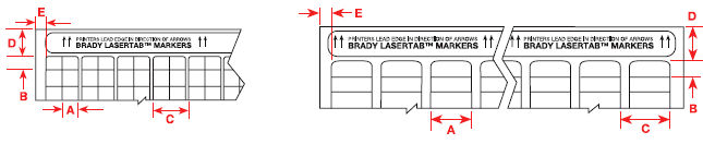 Etiketten für Laserdrucker