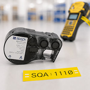 Etikettenmaterialien f&uuml;r Brady M410
