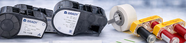 Thermotransfer Etiketten f&uuml;r Brady Mobildrucker