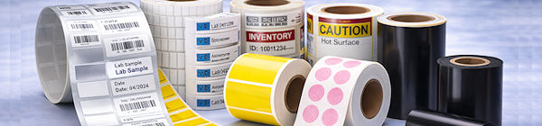 Thermotransfer Etiketten f&uuml;r Tischdrucker