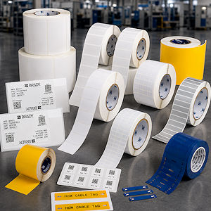 Thermotransfer-Etiketten f&uuml;r Industrie und Labor