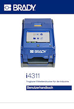 Brady i4311 Handbuch (GER)
