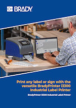 BradyPrinter i3300 Broschüre