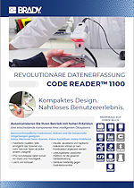 Datenblatt Code Reader CR1100 f&uuml;r Labor und Gesundheitswesen