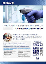 Datenblatt Code Reader CR1500 f&uuml;r Labor und Gesundheitswesen