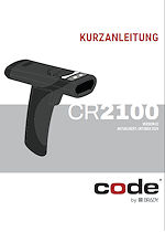 Quick Start Guide Code Reader CR2100