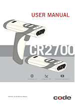 Benutzerhandbuch Code Reader CR2700