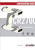 Configuration Guide Code Reader CR2100 + CR2700