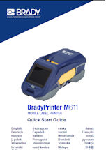 Datenblatt Brady M611 - Quick Start Guide