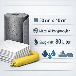 Eigenschaften / Saugf&auml;higkeit SPC Sorptionsmittel