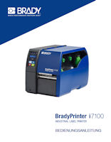 Benutzerhandbuch BradyPrinter i7100