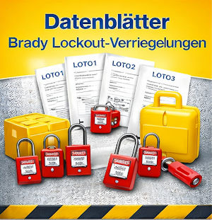 Technische Datenbl&auml;tter f&uuml;r Brady Lockout-Verriegelungen