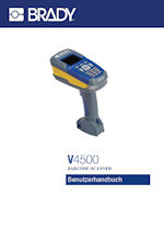 Brady V4500 Benutzerhandbuch