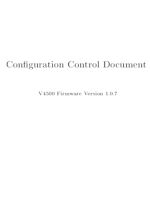 V4500 Konfiguration