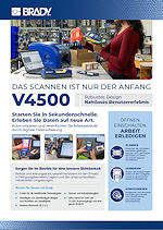 Brady V4500 Datenblatt