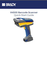 Brady V4500-Kit Quick Start Guide