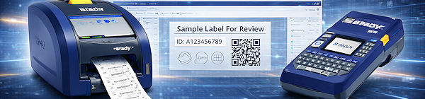 Brady Etikettendrucker und Schilderdrucker