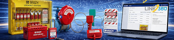 Brady Lockout Tagout Verriegelungen