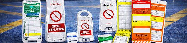 Scafftag Pr&uuml;fkennzeichnungen