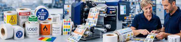 Etiketten Sonderanfertigung