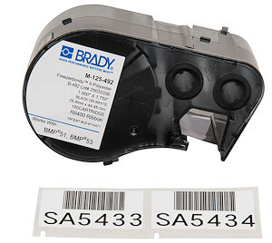Kassette für Brady BMP51 Etikettendrucker