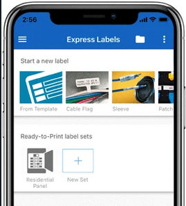 MobileApp Express-Labels