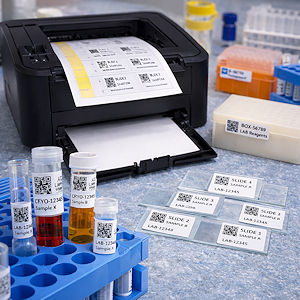 Laboretiketten f&uuml;r Laserdrucker