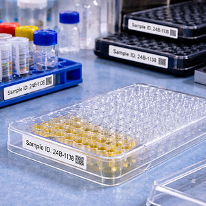 Kennzeichnen von Mikrotiterplatten, Multiwell-Plates und Racks