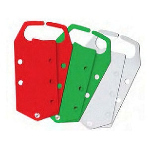 Blanko Sicherheits-Blockierb&uuml;gel in 3 Farben