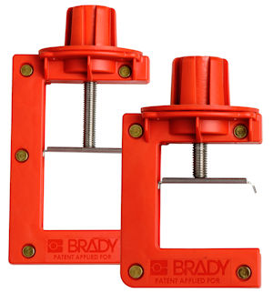 Brady Lockout-Tagout Absperrung für Drosselklappen